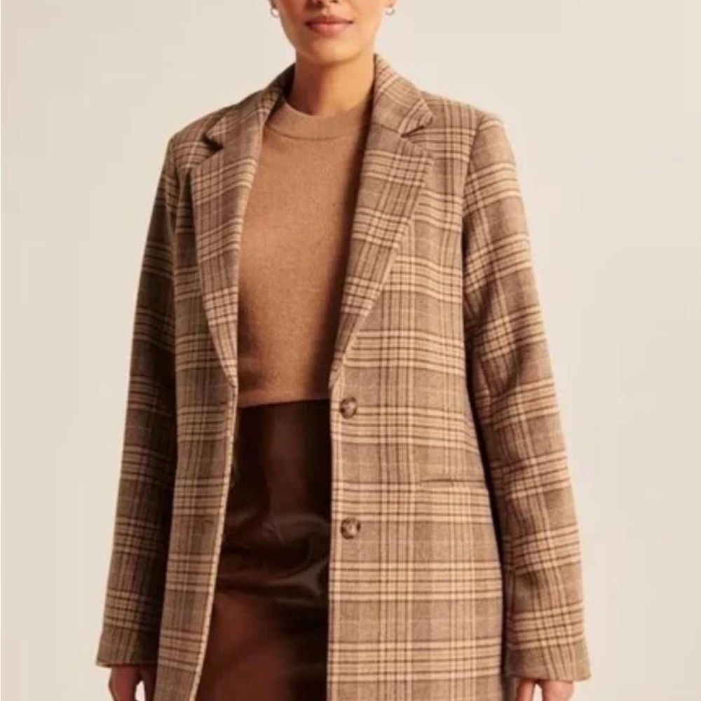 NWOT Abercrombie & Fitch Wool Topcoat